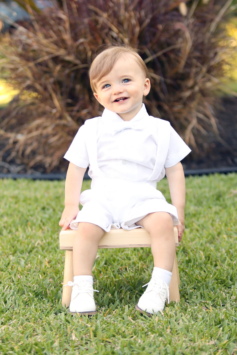 Cotton Suspender Short Set