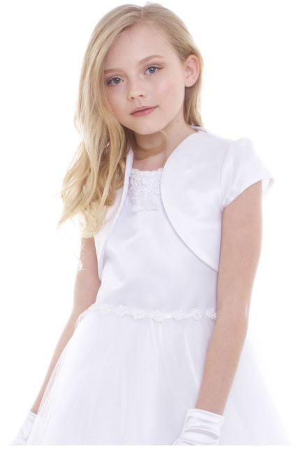 Classic Satin Bolero