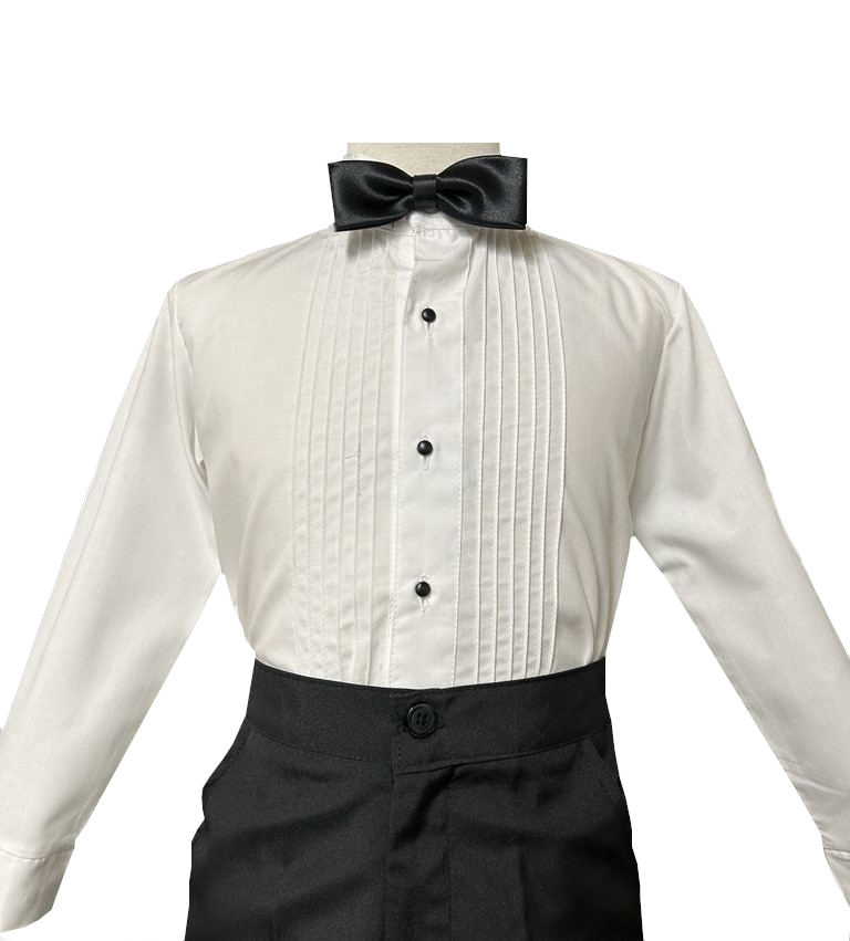 Black Regular Fit 5pc Tuxedo