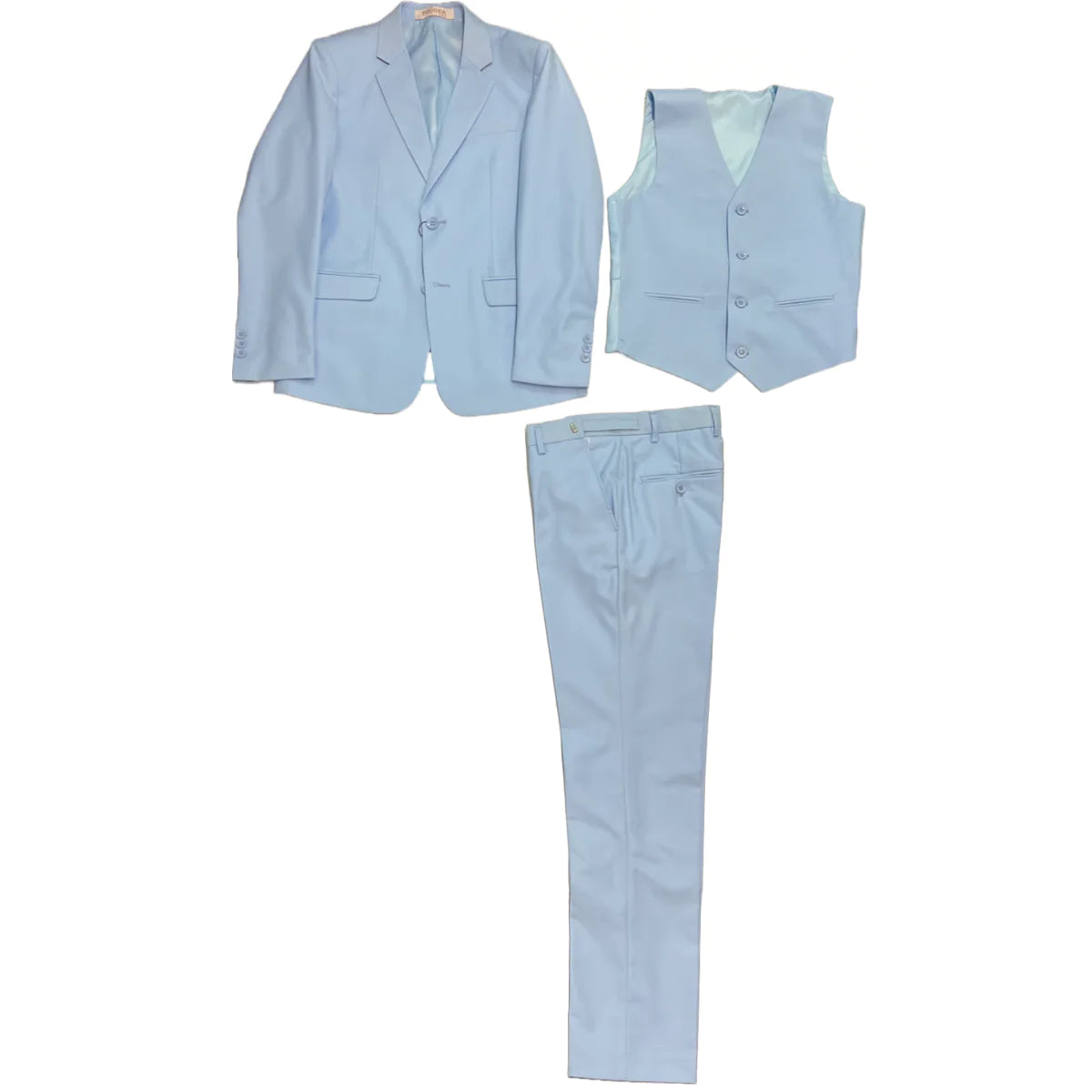 Light Blue Slim Fit Deluxe