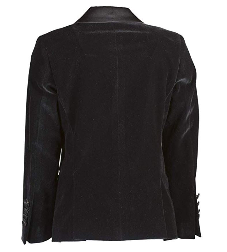 Velvet Jacket Black