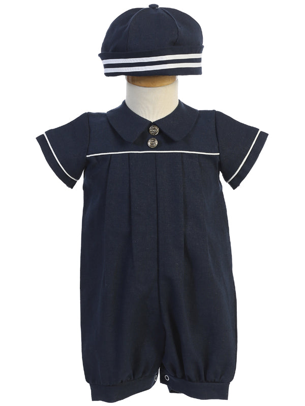 Sailor Linen Set Navy