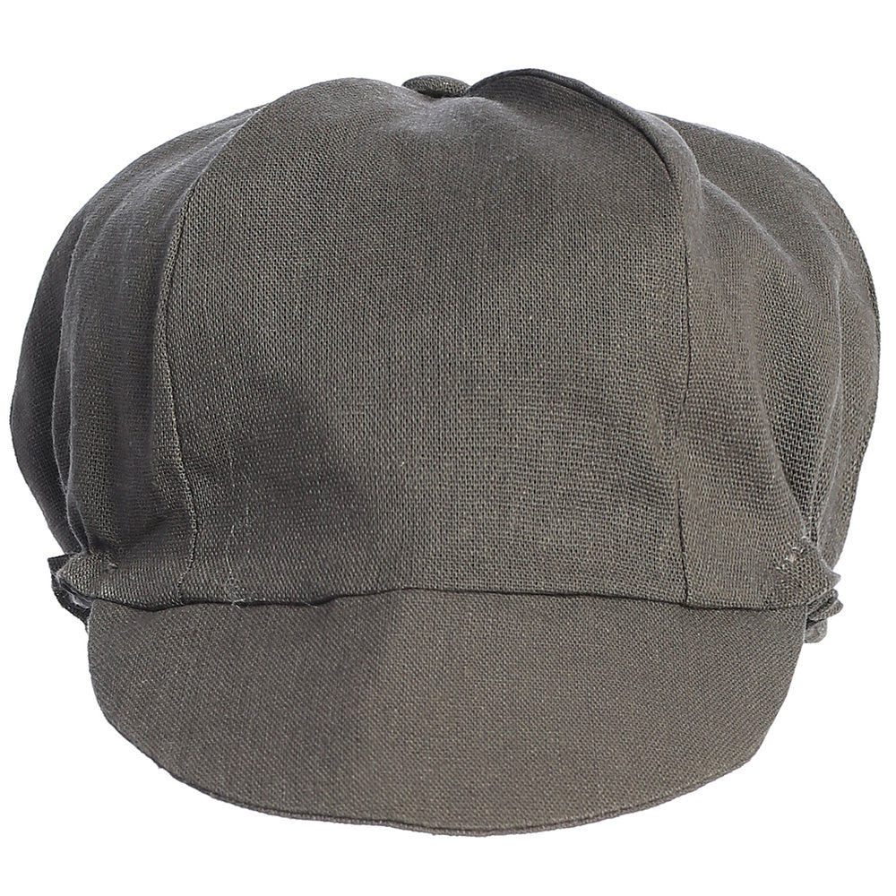 Boys Linen Hat Black