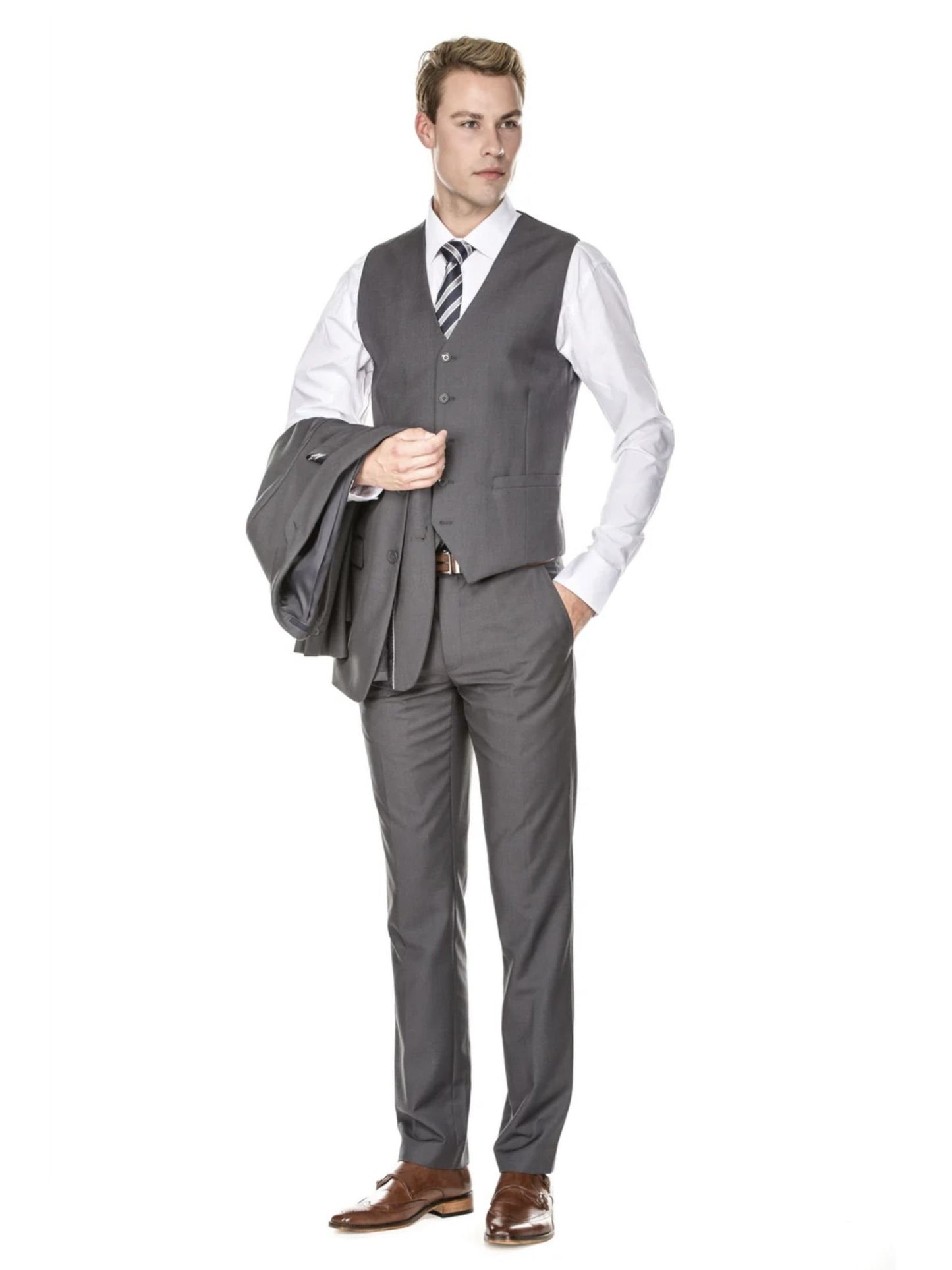 Slim Fit Charcoal