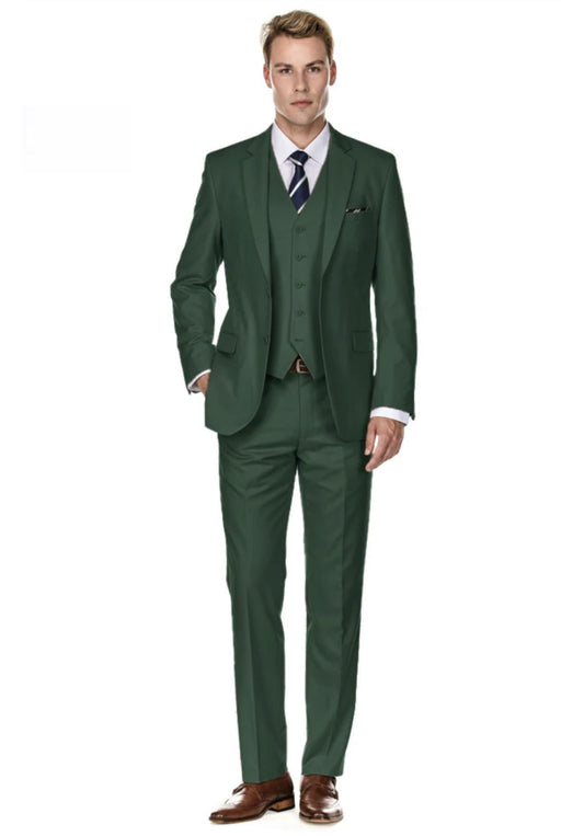 Slim Fit Hunter Green