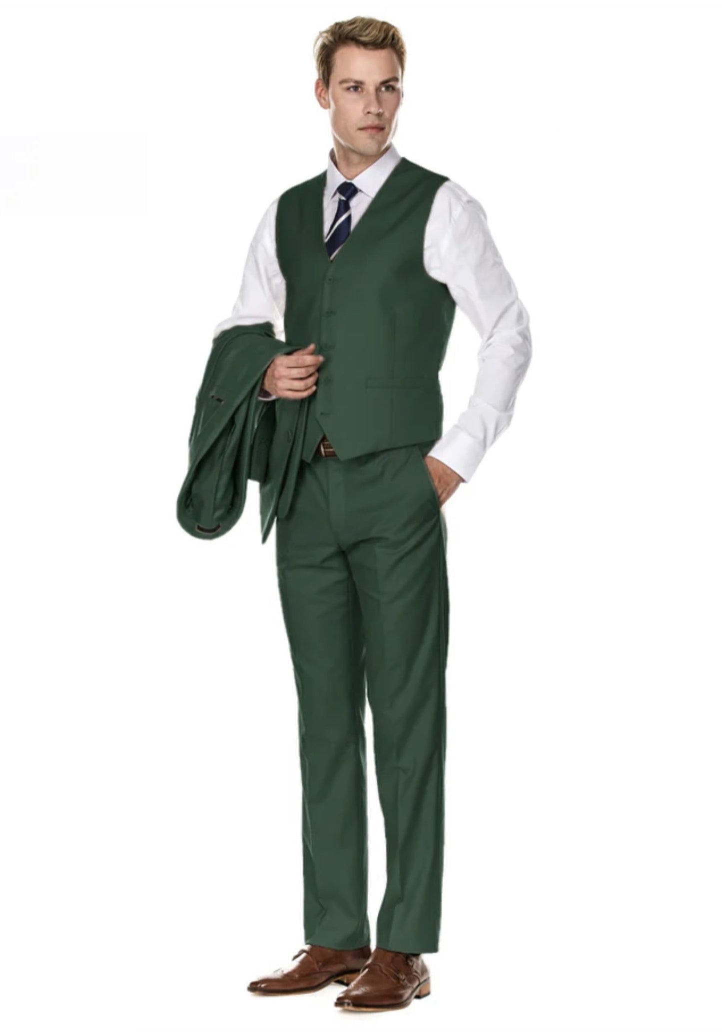 Slim Fit Hunter Green