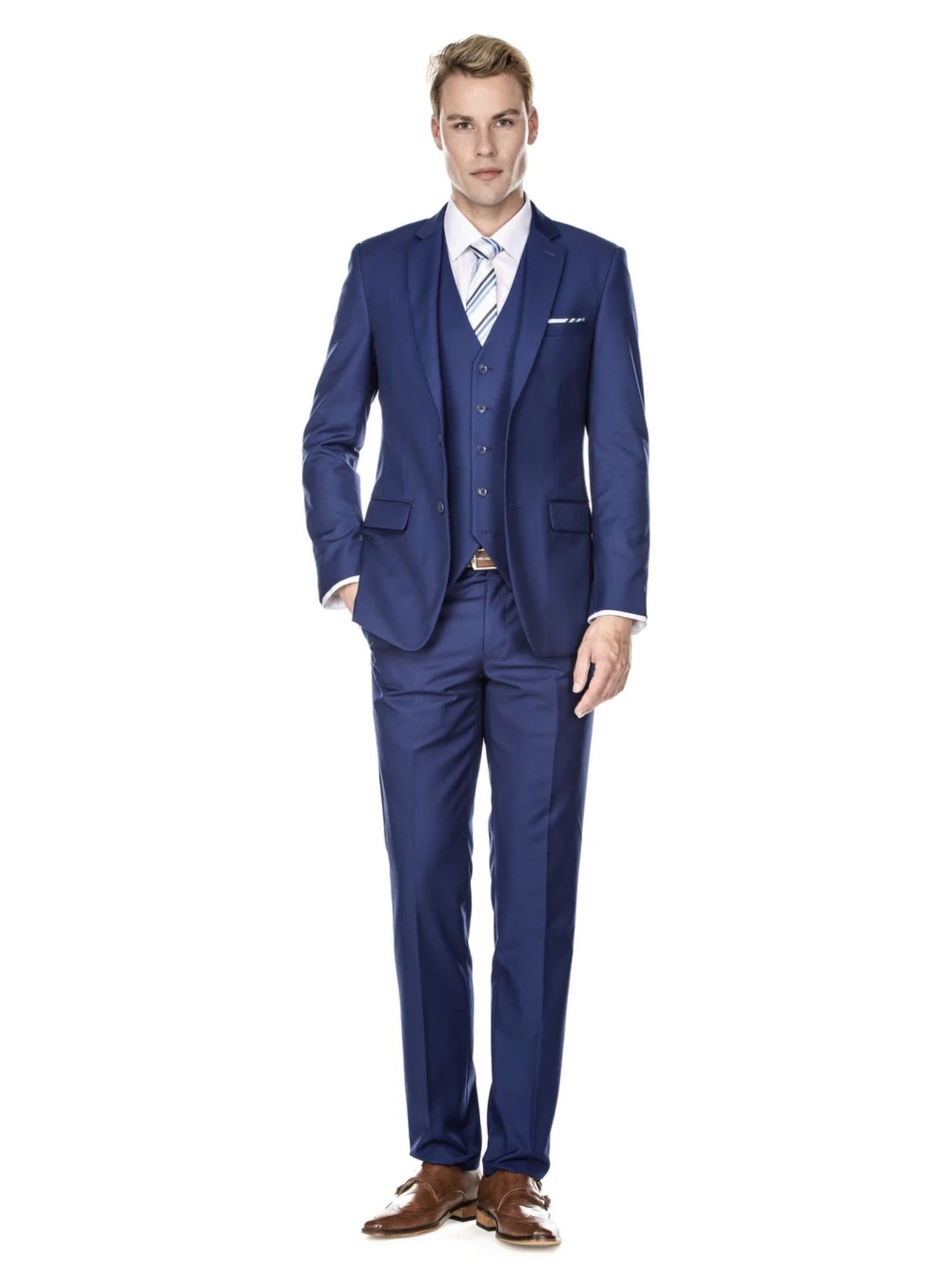 Slim Fit Indigo Blue