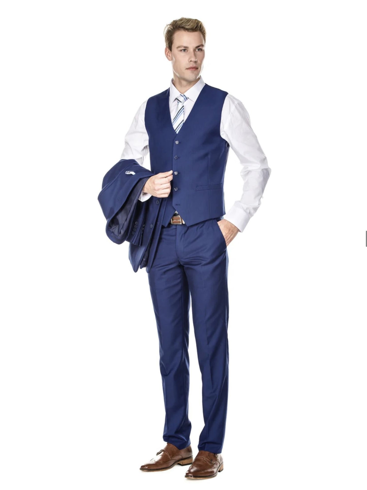 Slim Fit Indigo Blue