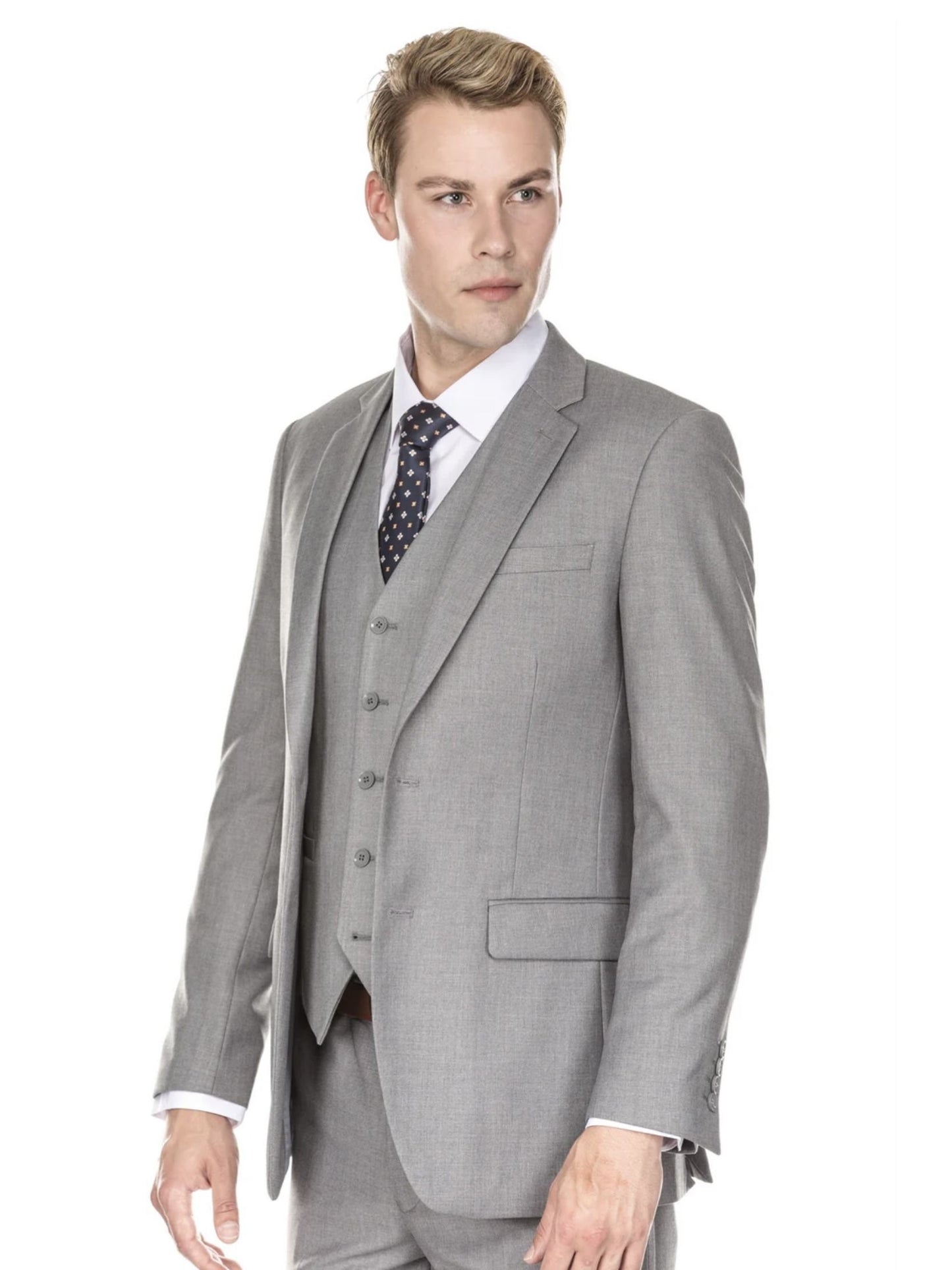 Slim Fit Light Grey