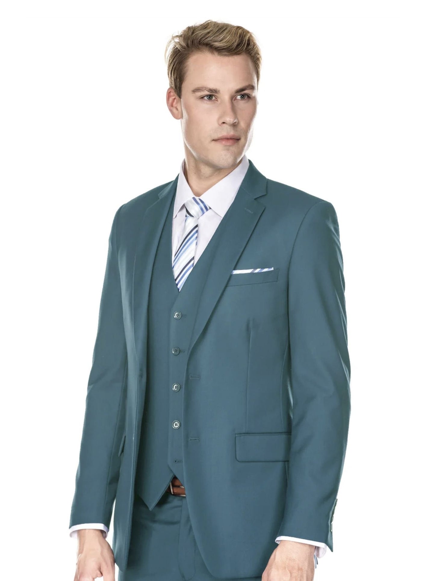 Slim Fit Sea Green