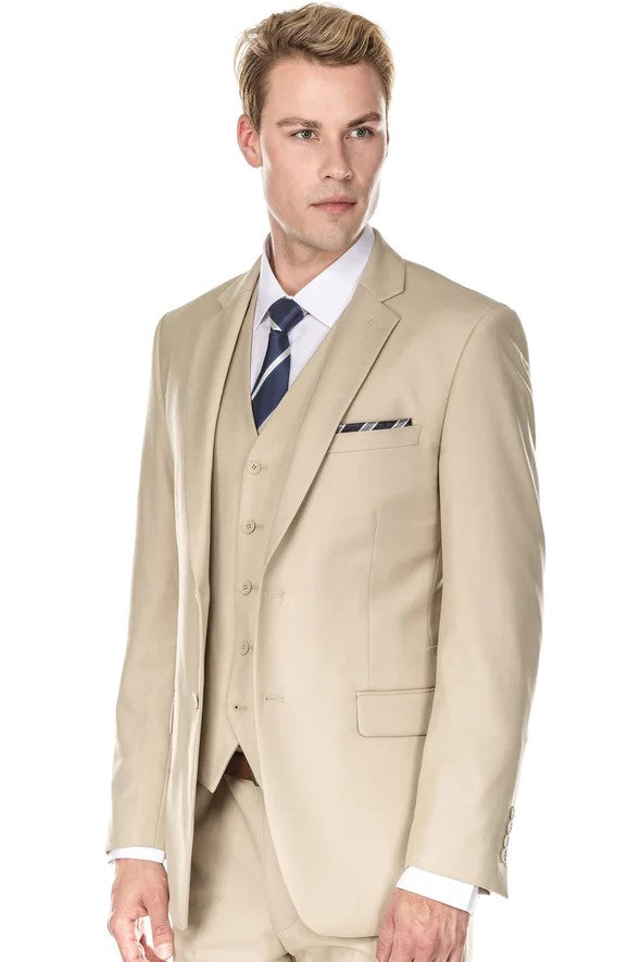 Slim Fit Tan Beige