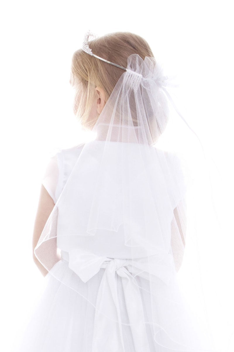 Satin Organza Ruffle Bolero