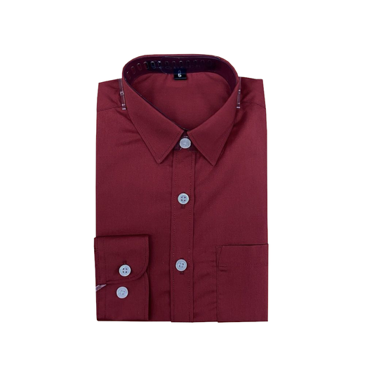 Burgundy Slim Fit