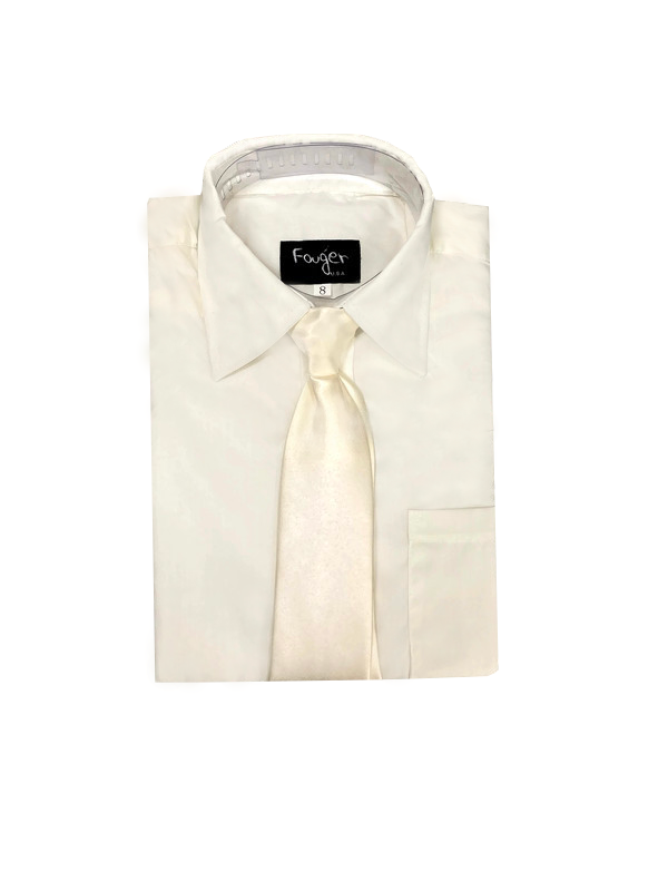 Ivory Regular Fit with Tie