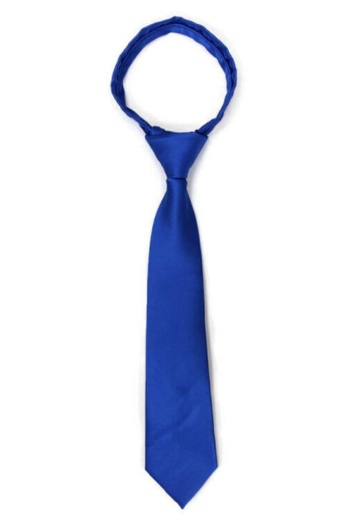 Boys Indigo Blue Tie