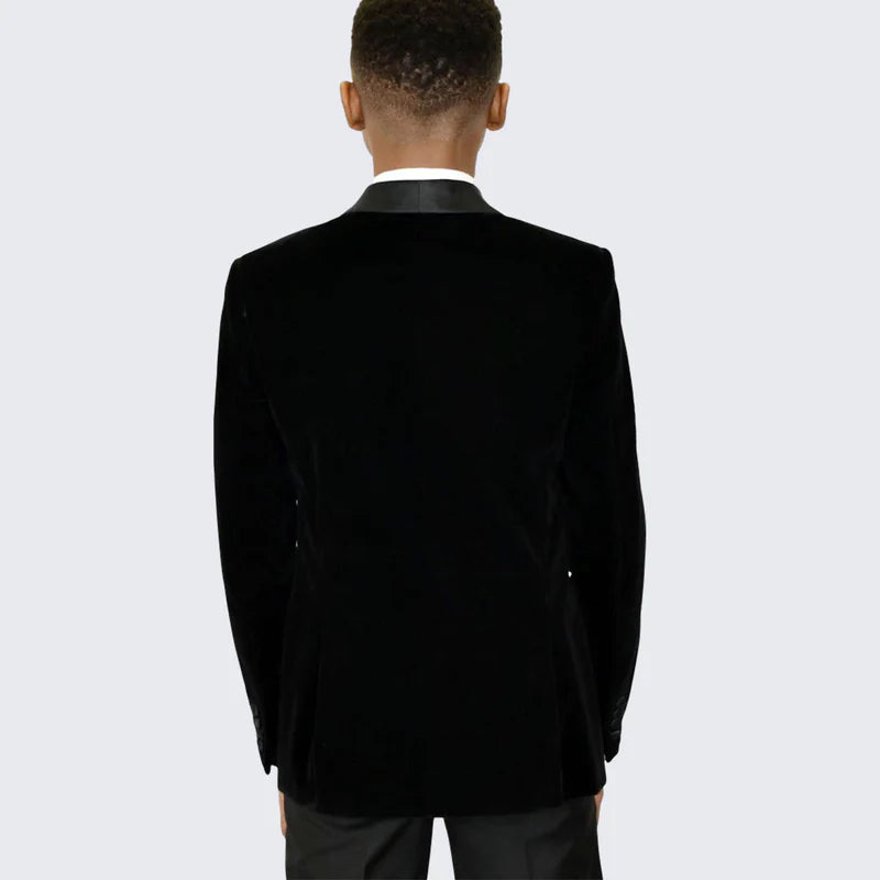 Velvet Jacket Black