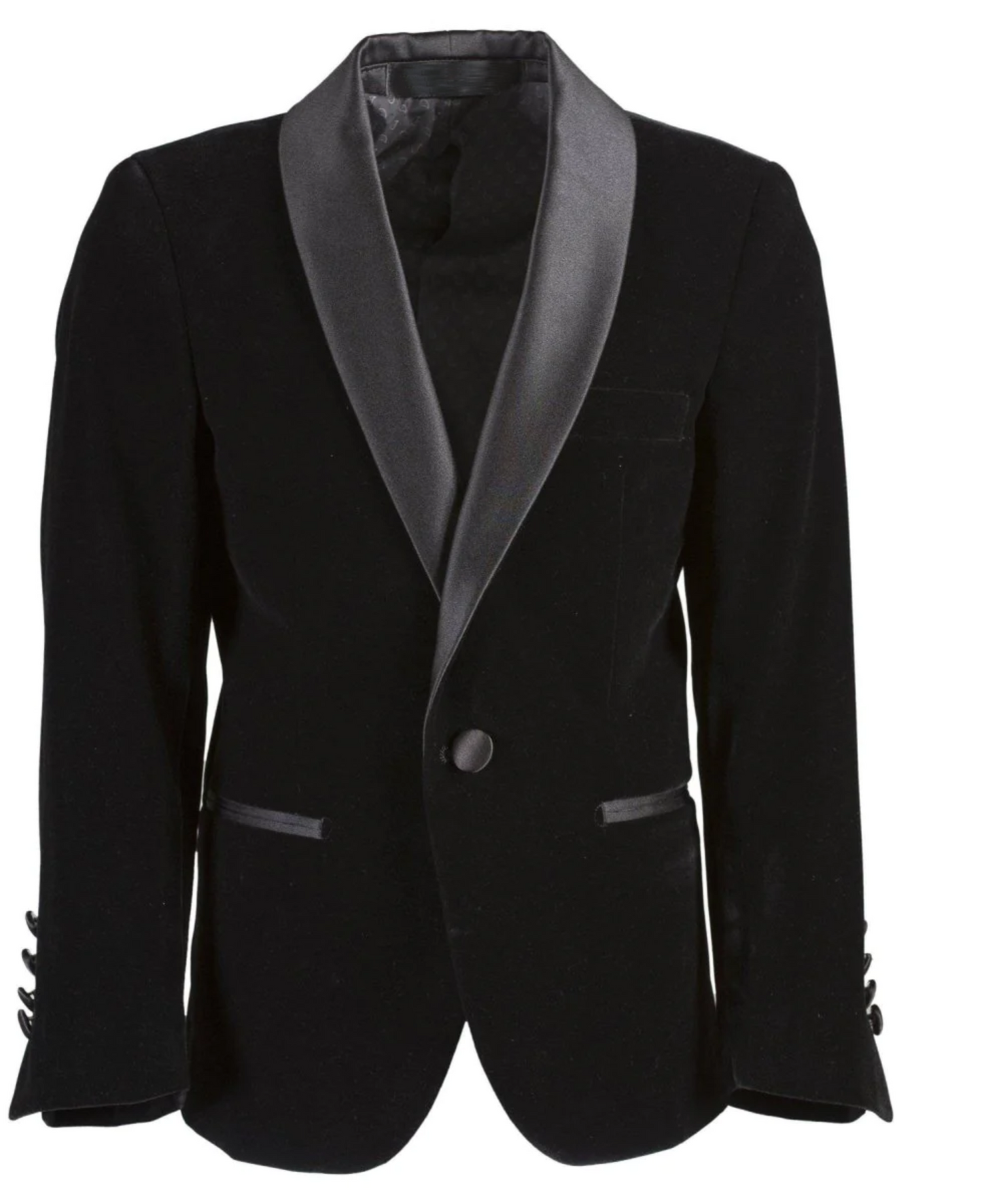 Velvet Jacket Black