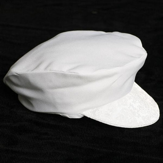 Boys Jacquard Hat White