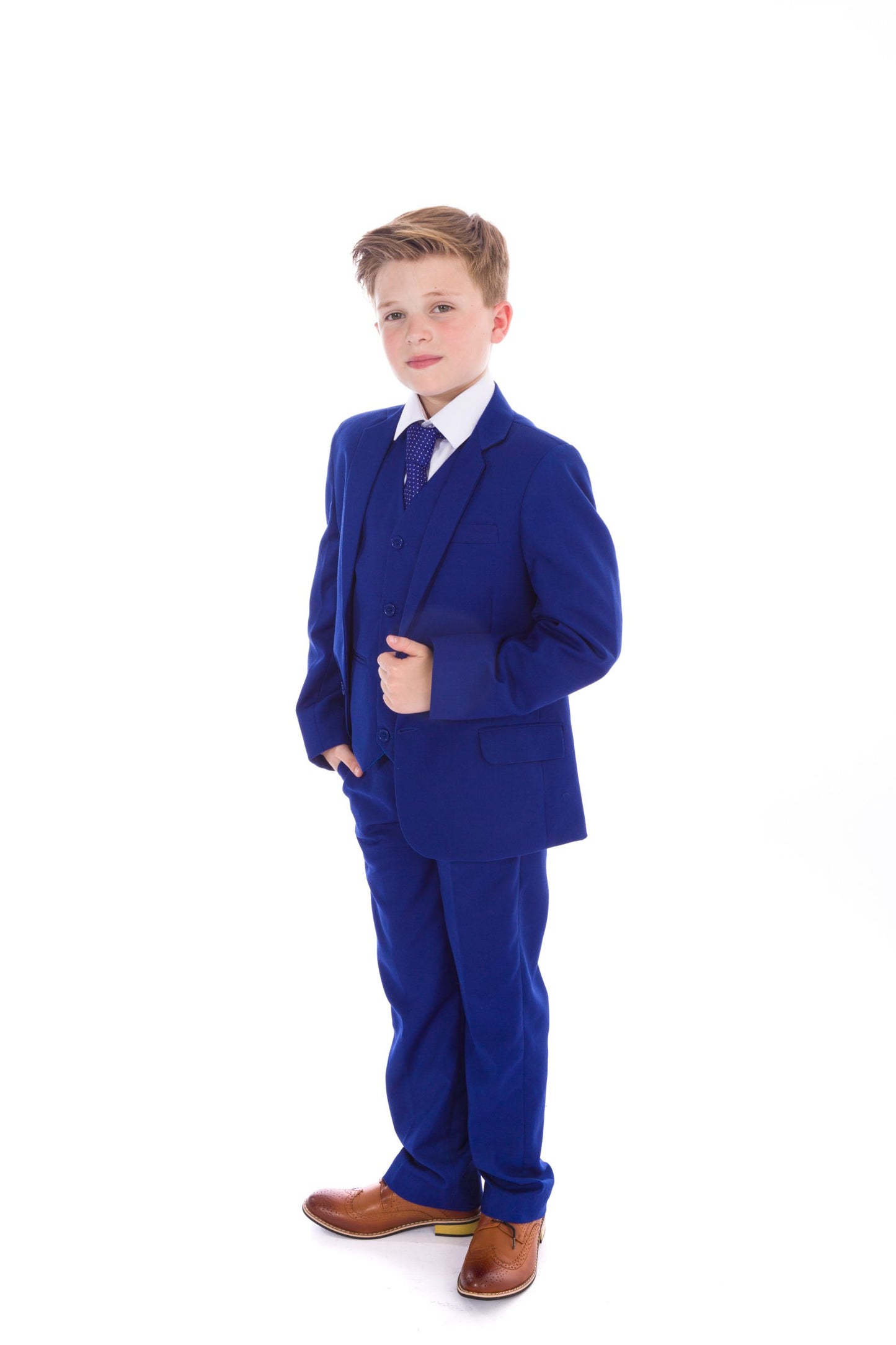 Royal Blue Slim Fit Deluxe